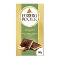 thumbnail image 1 of FERRERO ROCHER Premium Chocolate Bar, Macadamia and Hazelnut Milk Chocolate, 90g, 1 of 6