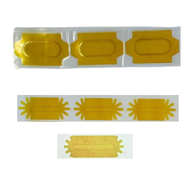 Kit de Películas Adhesivas para HIFU 7D Amarillo 7 Piezas diferentes tamaños Impermeables