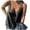 Tank Tops for Women Plus Size-Black, variant on Homenesgenics Tank Tops for Women under $5 Fashion Sexy Solid Color Camisole Loose Casual T-Shirt Women's Clothing White M