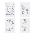 thumbnail image 3 of Tatuajes temporales, calcomanías faciales, decoraciones, accesorios para fotos, pegatinas faciales, películas, anime, para presentaciones, suministros, 3 of 10