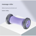 thumbnail image 3 of Roller massager yoga roller hand leg muscle relaxation multifunctional foot massage wheel (Gray), 3 of 10