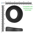 thumbnail image 6 of Geekria QuickFit Replacement Ear Pads for Sony PlayStation Gold Wireless Stereo CECHYA-0083 Headphones Ear Cushions, Repair Parts (Black), 6 of 6