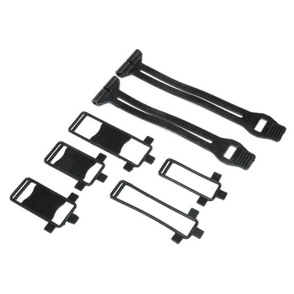 Losi Battery Straps Low CG Battery Tray LMT Mega LOS241066 Elec Car/Truck Replacement Parts