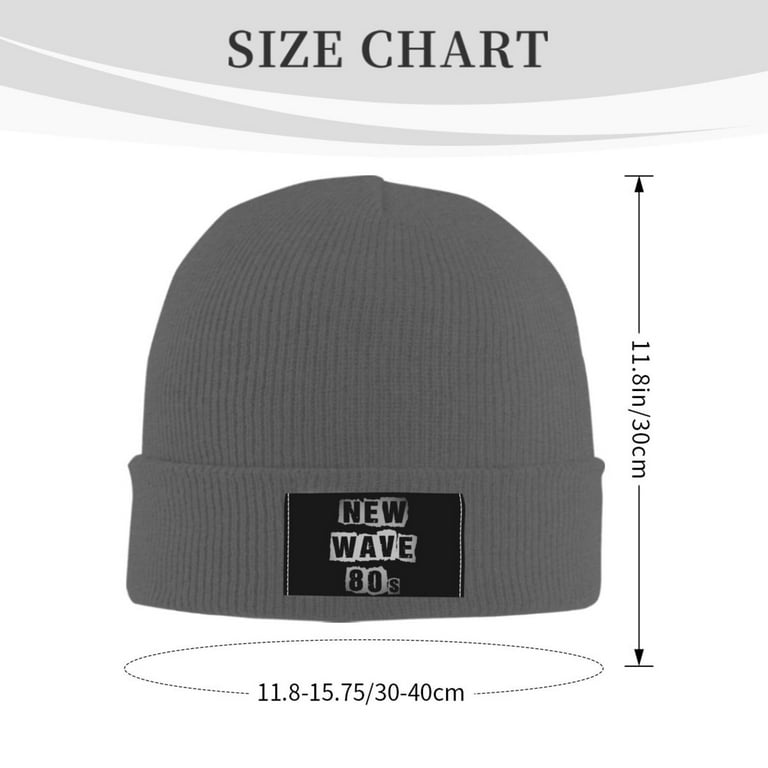 ZICANCN Knit Beanie Hat-New Wave 80s Winter Cap Soft Warm Classic