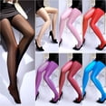 thumbnail image 1 of Collants Classiques Brillants Transparents pour Femmes, 1 of 1