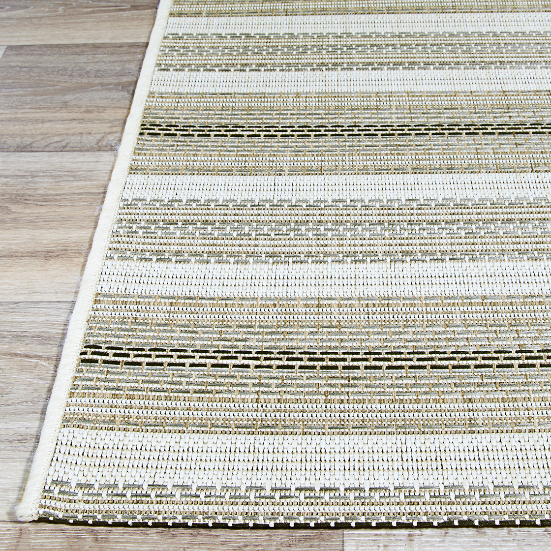 Couristan Monaco Marbella Indoor / Outdoor Area Rug, Ivory-Sand, 2'3" x 11'9" Runner - image 4 of 6