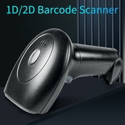 Arealer USB 1D 2D QR Handheld Wired Bar Code Reader with Stand Support Screen Code Compatible with Windows XP7810 Android Linux System for Supermarket Library Book Shop Logistics Retail Warehouse