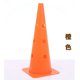 thumbnail image 3 of Obstáculos cortavientos para entrenamiento de fútbol, letrero de vallas, tubo de bloqueo de carretera, cono triangular, letrero de baloncesto de 48 cm con orificio, barril para letrero, 3 of 5