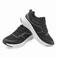 thumbnail image 3 of Women Breathable Mesh Athletic Sneakers, Lightweight Cushioned Casual Walking Shoes, Non-Slip Daily Adults Sports Running Footwear, 3 of 4