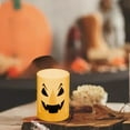 thumbnail image 6 of Diceymbol Halloween LED Flickering Candle Flameless Electric Tea Light with Auto Timer for Spooky Party, Spooky Manor & Tabletop Decor, 6 of 6