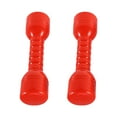 thumbnail image 1 of 2pcs Ergonomic Plastic Dumbbells Hand Bars Children Morning Exercise Barbells, 1 of 3