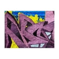 thumbnail image 2 of Street Art Wallpaper Wall Mural - Purple Abstract Graffiti, 2 of 7