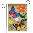 thumbnail image 2 of Briarwood Lane Butterfly Dance Burlap Garden Flag, 2 of 4