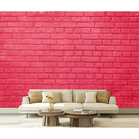 Peel and Stick Wallpaper Waterproof Texture Brick Wall Mural Decor Self Adhesive and Removable 69in x 98in