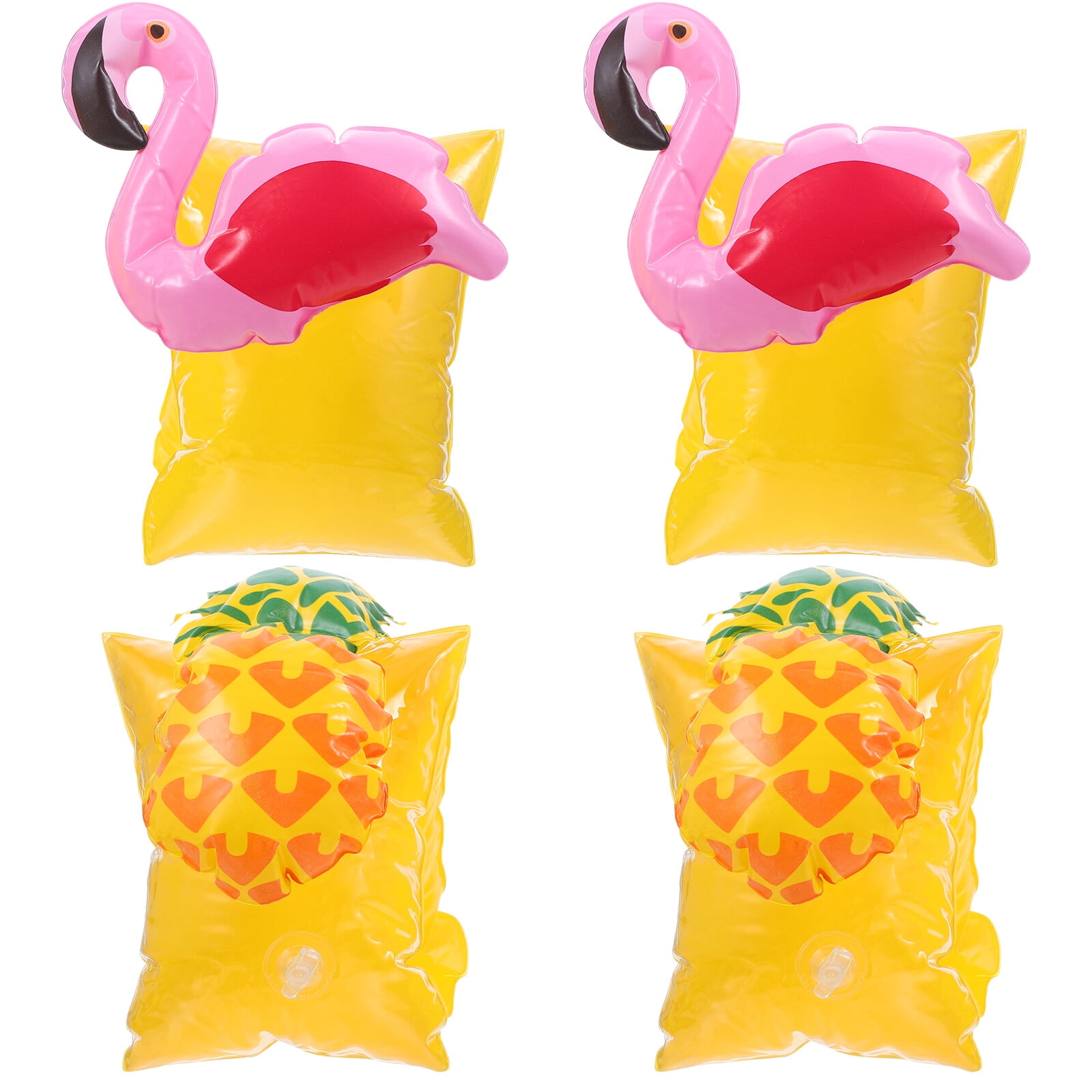 OUNONA 2 Pairs Inflatable Water Wings Arm Floaties for Kids Swim Arm
