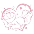 thumbnail image 2 of Girls Sesame Street Heart Framed Elmo T Shirt, 2 of 5
