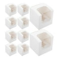 thumbnail image 2 of MRLESS 20PCS Paper Cupcake Boxes with Window and Inserts, Portable Individual Cupcake Boxes for Wedding, Candy, Party, and Baking, 2 of 7