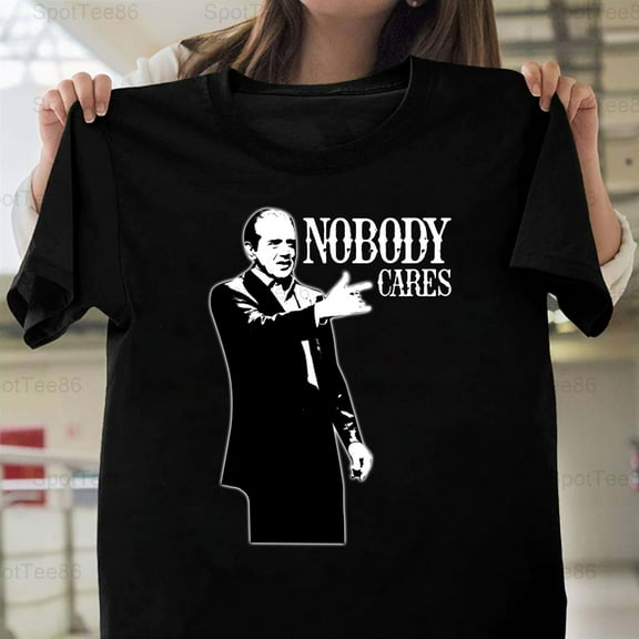 Nobody Cares A Bronx Tale Funny Retro Vintage 90s Movie Quote Graphic G283 Unisex T-Shirt, Up to Size 5XL
