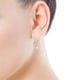 thumbnail image 3 of ARETES PLATA 925 SILUETA OSO CON PERLITA 16012, 3 of 3