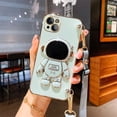 thumbnail image 1 of Funda de teléfono con cordón cruzado de astronauta para Samsung Galaxy S22, S20, S21, S23, S8, S9, S10, Note 9, 10, 20 Plus, Ultra S20 Fe Fivean unisex, 1 of 2