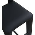 thumbnail image 4 of Meridian Furniture Amari Black Vegan Leather Stool, 4 of 9