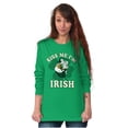 thumbnail image 4 of Popeye Kiss Me Im Irish St Paddys Day Long Sleeve TShirt Men Women Brisco Brands S, 4 of 6