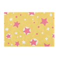 thumbnail image 7 of Yayeee Bath Rug for Bathroom Floor Non Slip Rectangle Fluffy Soft Absorbent Mat, 16"x24", Yellow Stars, 7 of 7