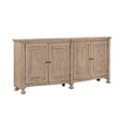 thumbnail image 3 of Higgins Street 4-Door Wood Credenza in Brown by Pulaski Furniture, 3 of 10