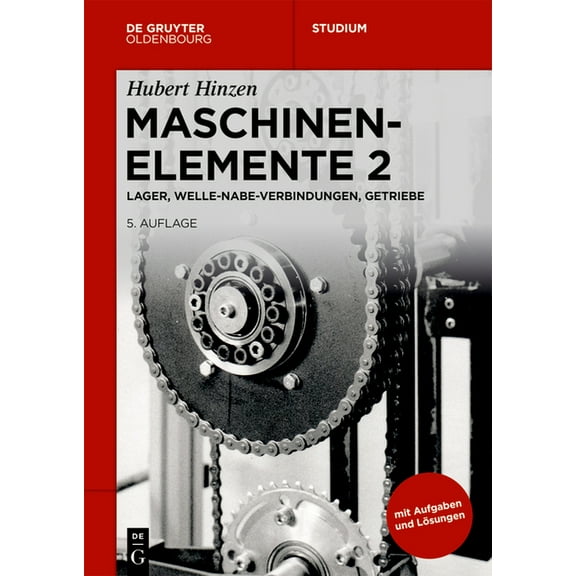 de Gruyter Studium Lager, Welle-Nabe-Verbindungen, Getriebe, (Paperback)