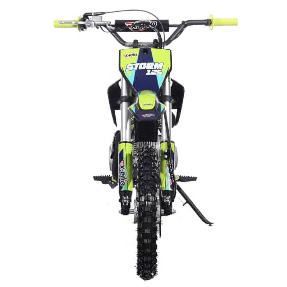X-PRO Brand New 125cc Dirt Bike with Automatic Transmission, Electric Start, Big 14"/12" Tires
