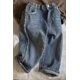 thumbnail image 3 of Ropa de Boutique para niños, pantalones vaqueros para bebés, niño niña, pantalones vaqueros azules holgados de ocio, pantalones de moda para primavera y otoño 95% algodón de 0 a 4 años, 3 of 5