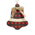 thumbnail image 2 of Hwkond Under $5 Christmas Ornaments Classic Black Red Christmas Ornaments Christmas Tree Decoration Wooden Christmas Pendant, 2 of 4