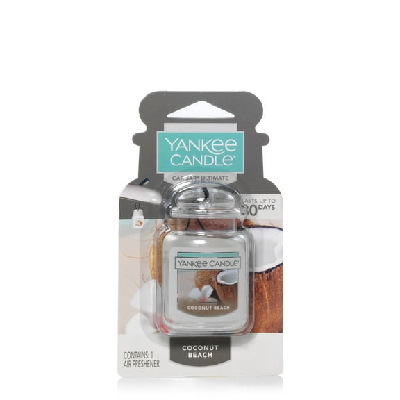 Yankee Candle Car Jar Ultimate Hanging Air Freshener - Coconut Beach