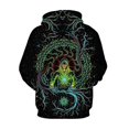 thumbnail image 2 of 2022 New Punk Devil Slayer Digital Print Hooded Couples Sweater Wdw, 2 of 2