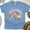 CarolinaBlue, variant on Let’s Go Ghouls T-Shirt | Cute Pastel Ghost & Rainbow Graphic Tee, White, Size S