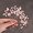 Rose Gold, variant on MaxxMarket Pearl Bride Wedding Hair Pins Leaf Bridal Head Piece Flower Hair Accessories for Women and Girls (Pack of 3) (Silver)