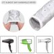 thumbnail image 3 of Adjustable Hood, Handheld Portable Soft Steam Cap, Hair Clips for Blow Dry Styling Curly Deep Conditioning (Gray), 3 of 5