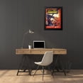 thumbnail image 4 of Retrosci-fi 19x24 Black Modern Framed Museum Art Print Titled - Science Fiction Quarterly: Crash Course with the Sun, 4 of 5
