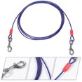 thumbnail image 1 of SWETRACE Correa Con Cable De Para Perro Resistente A Con Gancho Doble Azul Para Uso Y Camping, 1 of 7