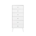 thumbnail image 6 of Home Square 2-Piece Set with Modern Tall 6-Drawer Chest & 7 Drawer Dresser, 6 of 13