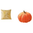 thumbnail image 1 of Elegante Funda De Cojín De Felpa De Calabaza Para Sala De Estar, Dormitorio, Oficina, Dormitorio, Coche, Decoración Del Hogar, Halloween, Sofá, Funda De Almohada Cuadrada., 1 of 8
