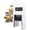 Chrome, variant on Brushed Gold 3 Way Shower Valve, Concealed Brass 3 Outlet Function Shower Diverter Valve Flow Control Mixer Mixing Rough-In Shower Valve Kit