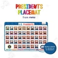 thumbnail image 2 of merka Kids Placemat Educational Placemats Kids Placemats For Dining Table Silicone Placemat Presidents Of The United States Kids Learning Placemats For Dining Table, 2 of 6