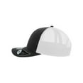thumbnail image 2 of Atlantis Headwear BRYCE Sustainable Trucker Cap-BLACK/ WHITE, 2 of 3