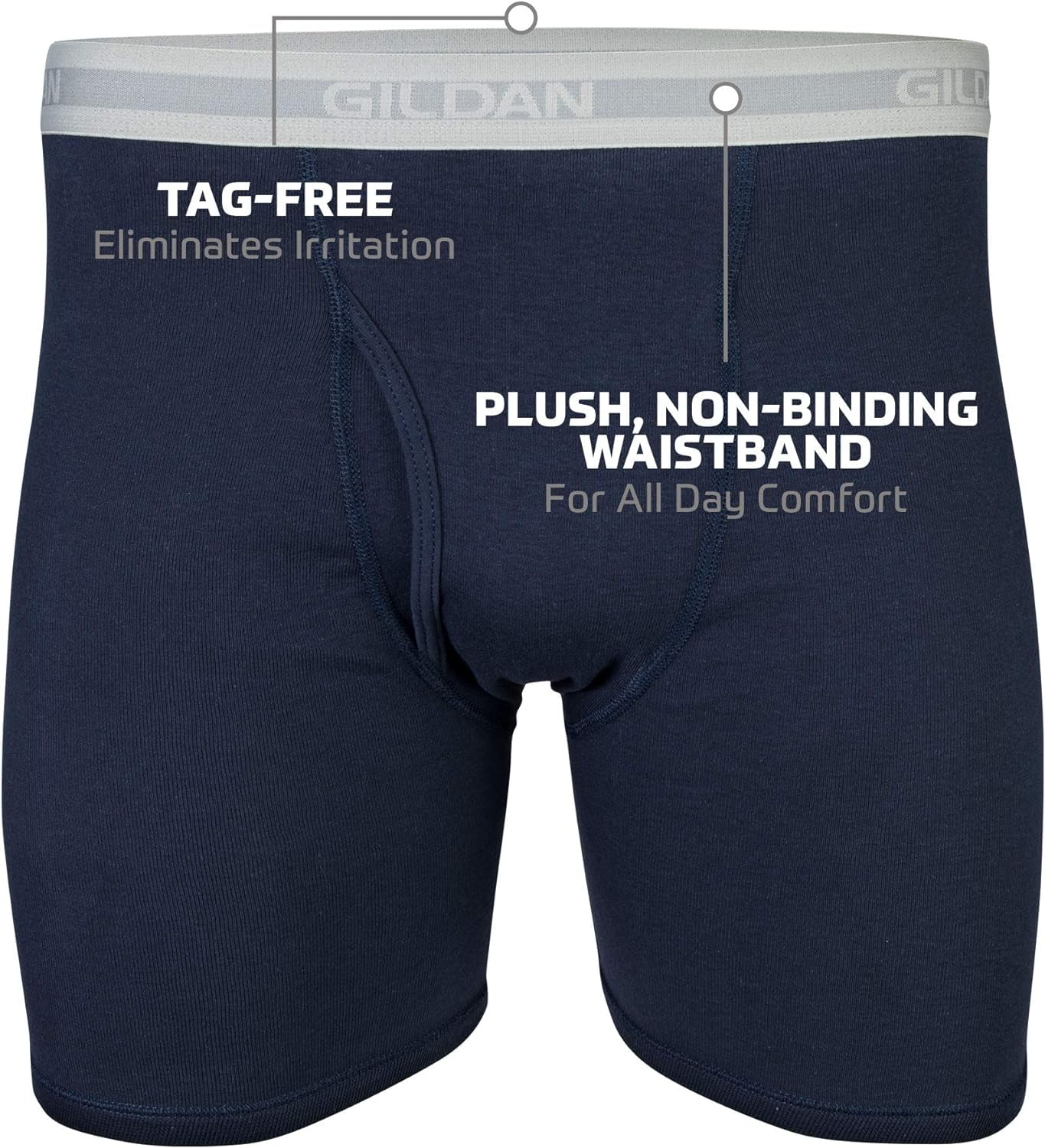 Gildan® Men's Underwear Briefs Color Briefs Underwear, 6 Pack, Sizes S-2XL