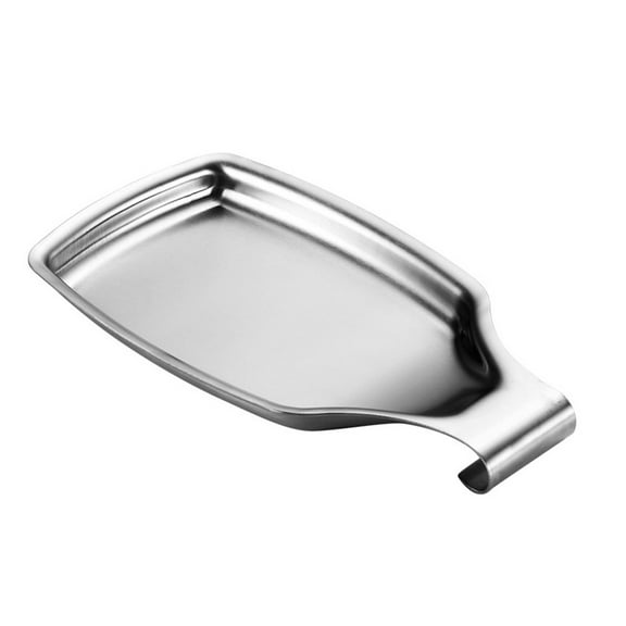 MERRYHAPY 1Pc Stainless Steel Spoon Storage Tray Kitchenware Holder for Wall Or Cabinet