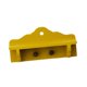 thumbnail image 5 of Mini perchero de madera para ropa, modelo de simulación de muebles, juguetes para jugar a la imaginación amarillo, 5 of 7