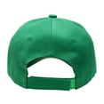 thumbnail image 3 of Plain Baseball Dad Cap Adjustable Size for Outdoor Activities Kelly Green, 3 of 6