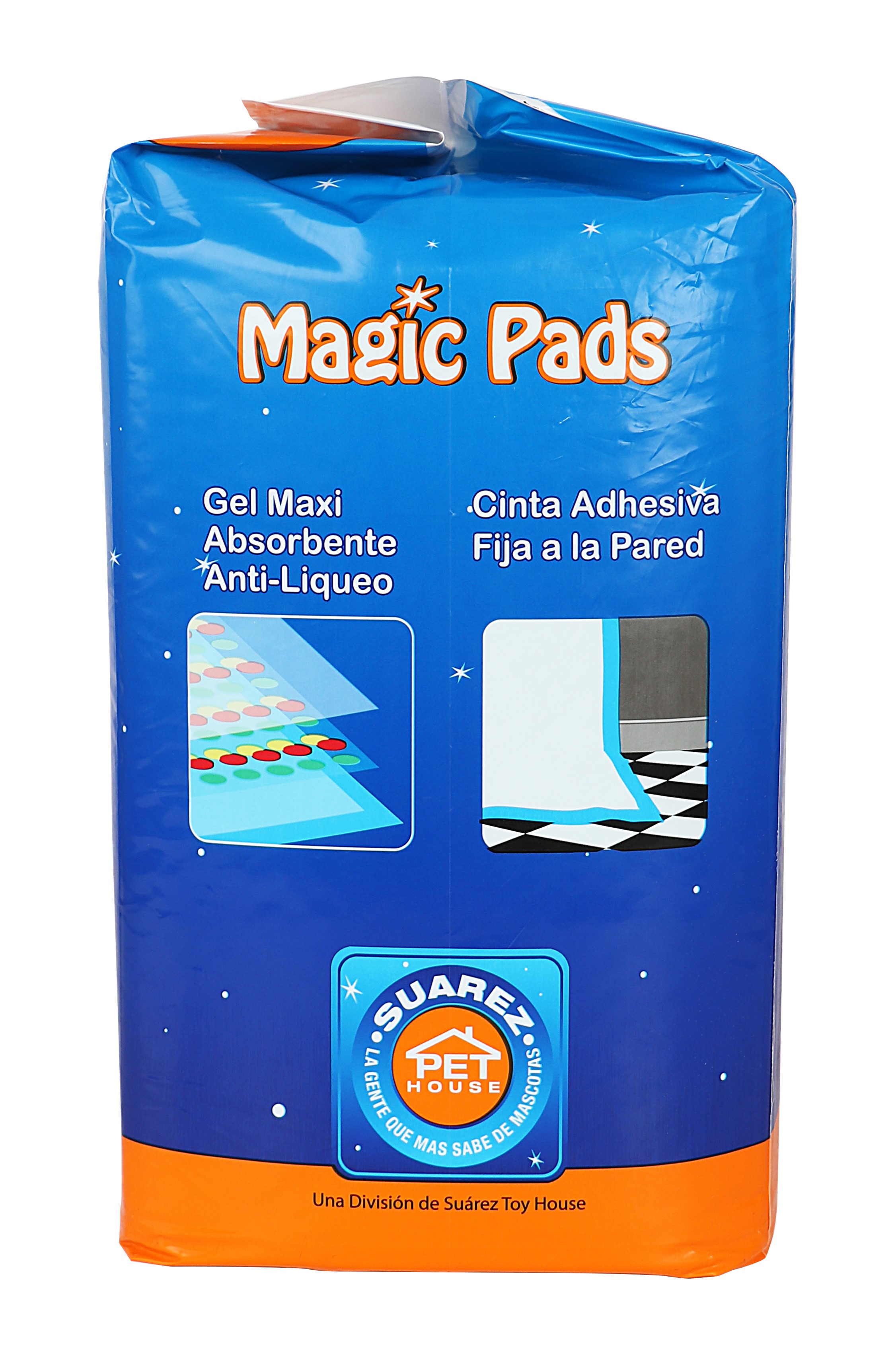 Magic Pads, Indoor Pet Training Pads, Maximum Absorbency, 23.6" x 23.6", 100 Count, Plastic Bag