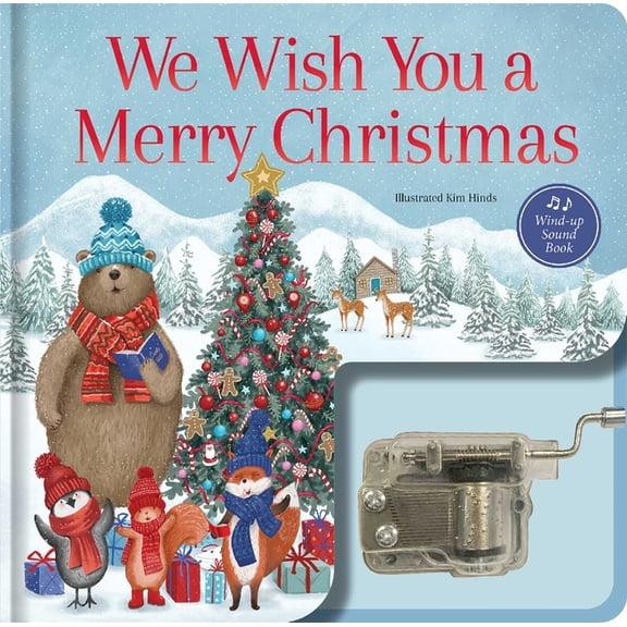 Wind-Up Music Box Books We Wish You a Merry Christmas: Wind-Up Music Box Book, (Board Book)